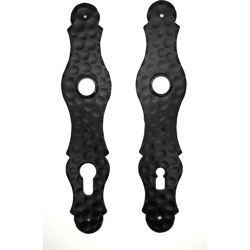 BB Langschild Serie 18 ÖNORM 90 Schmiedeeisen schwarz passiviert
