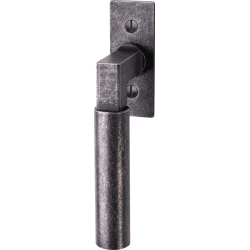 halcö Fenstergriff Bauhaus Stift 7x35mm Schmiedeeisen schwarz pass