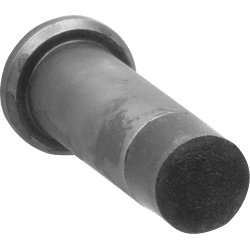 halcö Wandtürstopper Länge 70x20 mm Rohstahl