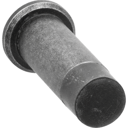 halcö Wandtürstopper Länge 70x20 mm schwarz passiviert