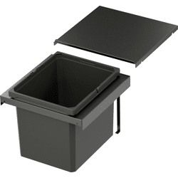Vauth Sagel Abfalltrennsystem,  ENVI-FLEX,  450er/H326,  1x29 l,  lavagrau