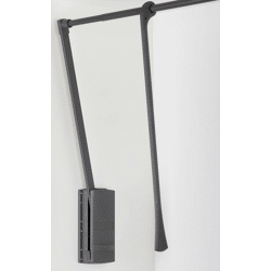 Kleiderlift SERVETTO 2004 600-1000 mm anthrazit/anthrazit