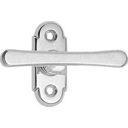 Lienbacher Triebolive Alt Wien Messing verchromt,  Stift 7 x 42 mm
