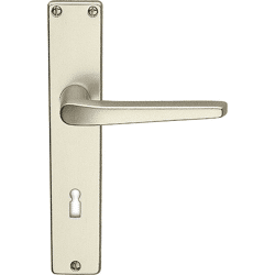 Lienbacher Drückergrt. Langschild BB90 VK8/8, 5 Europa, Aluminium F2