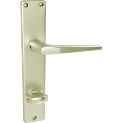 Lienbacher Drückergrt. Langschild WC90 VK8/8, 5 Europa, Aluminium F2