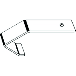 BUG Fensterbankhalter TN30 blank