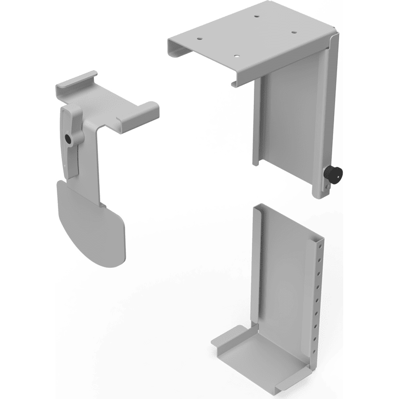 SMALL Click CPU Halterung klein, Metall Silber matt
