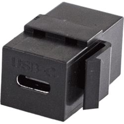 BMB Beschläge KEYSTONE USB-C Element,  schwarz