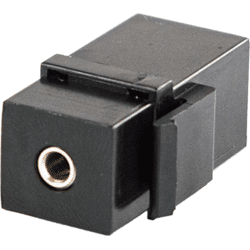 BMB Beschläge KEYSTONE 3.5-AUDIO Element,  schwarz