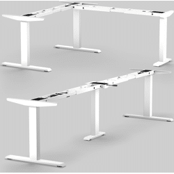 BMB Beschläge E-CORNER 3M3S Elektr. hvst. Steh-Sitz-Gestell H:625-1275mm R