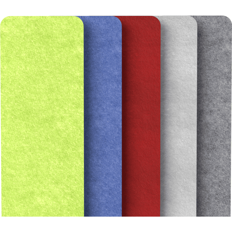 AKUSTIX Vario, PET Paneel, HxBxS: 400x1200x18mm, blau, AV05