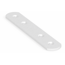 Kesseböhmer Frontverbindungslasche für DISPENSA-x 20x3x110mm eisweiß